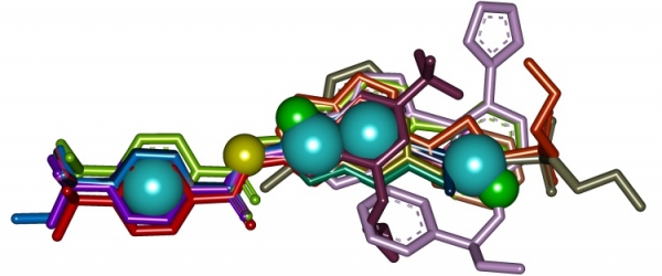 Pharmacophore model of ASK1 inhibitors